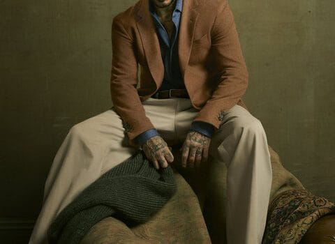 BECKHAMXBOSS 2025AW LOOK1